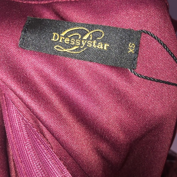 NWT Dressystar Floral Sheer Neckline Lace Dress Sz XS - Picture 8 of 8